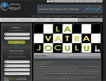 Tablet Screenshot of lavatrajocului.com